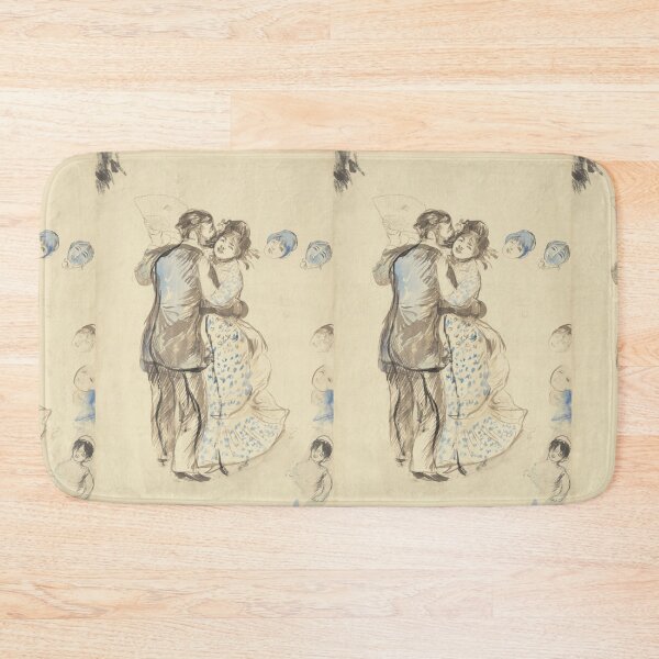 Item preview, La Danse à la Campagne by Pierre-Auguste Renoir: Romantic Impressionist Poster designed and sold by artofuniverse.