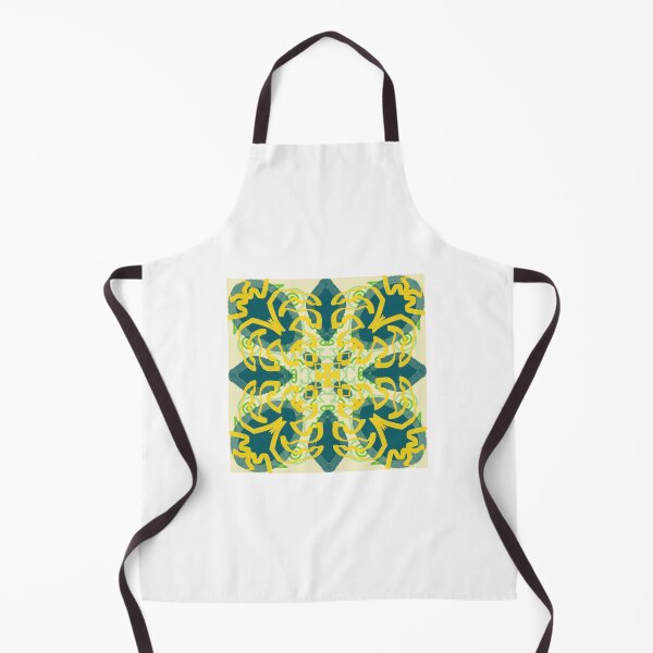 Item preview, Yellow Blue Green Tan Beige Abstract Mandala designed and sold by PonyShow-Studio.