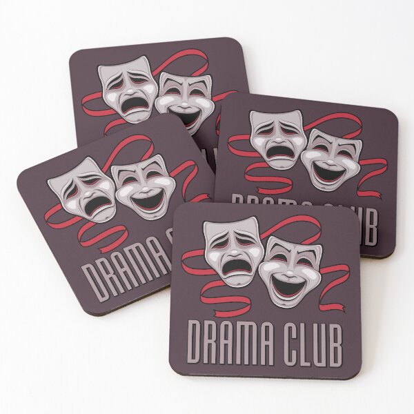 Item preview, Drama Club Comedy And Tragedy Masks designed and sold by fizzgig.
