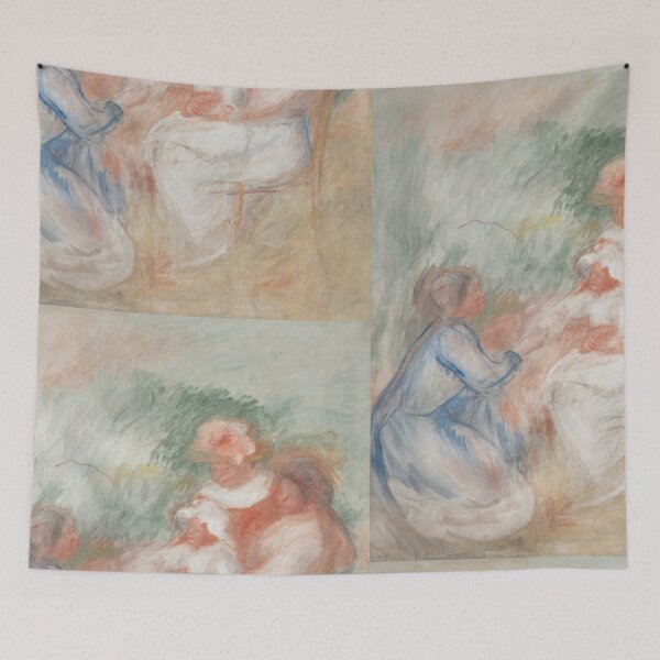 Item preview, La Famille by Pierre-Auguste Renoir: Dreamy Impressionist Family Scene designed and sold by artofuniverse.