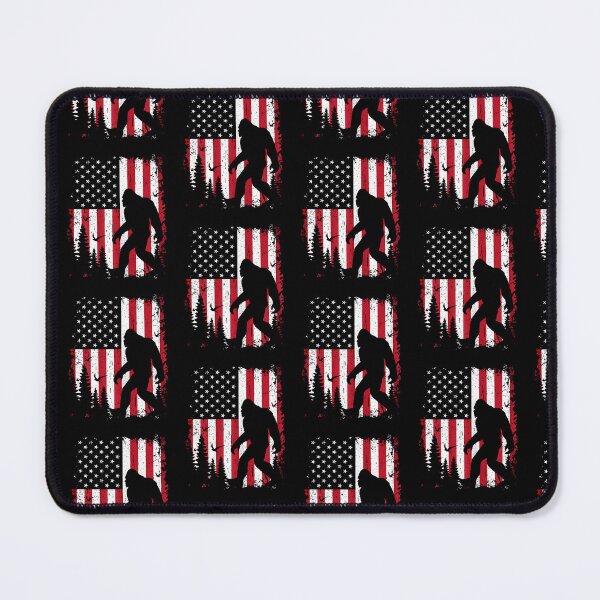 Item preview, Bigfoot 4th of July American USA Flag Patriotic designed and sold by Cheesymatiion.