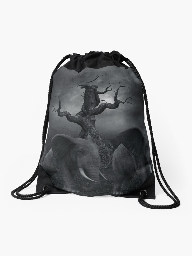 Thumbnail 1 of 3, Drawstring Bag, If Tomorrow Never Comes designed and sold by idnurse41.
