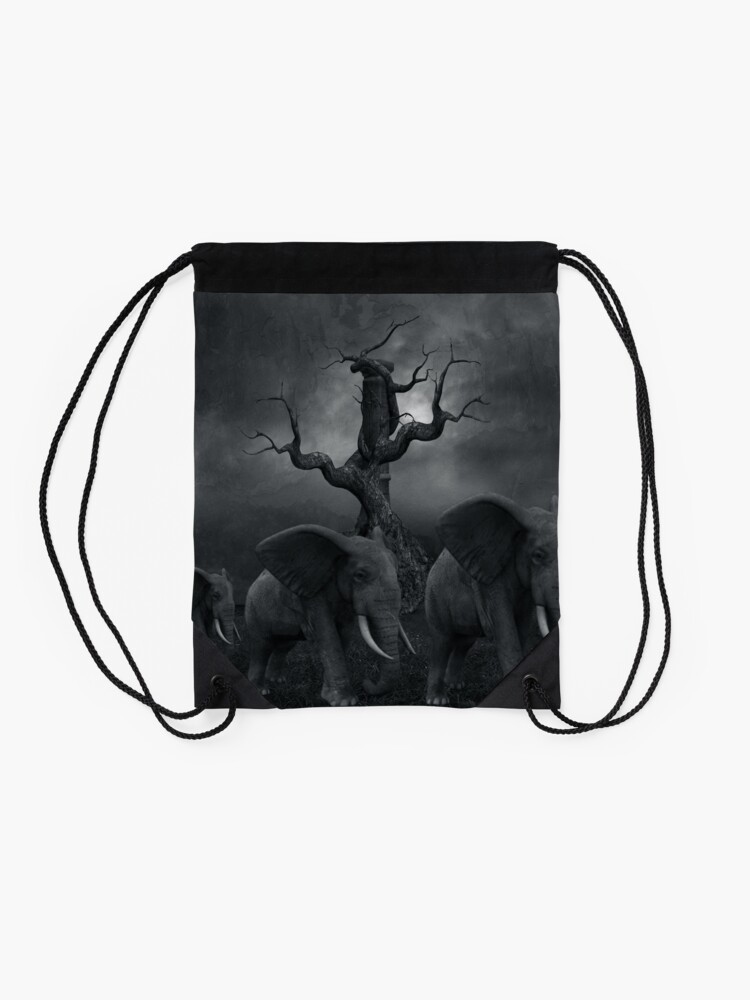 Thumbnail 2 of 3, Drawstring Bag, If Tomorrow Never Comes designed and sold by idnurse41.