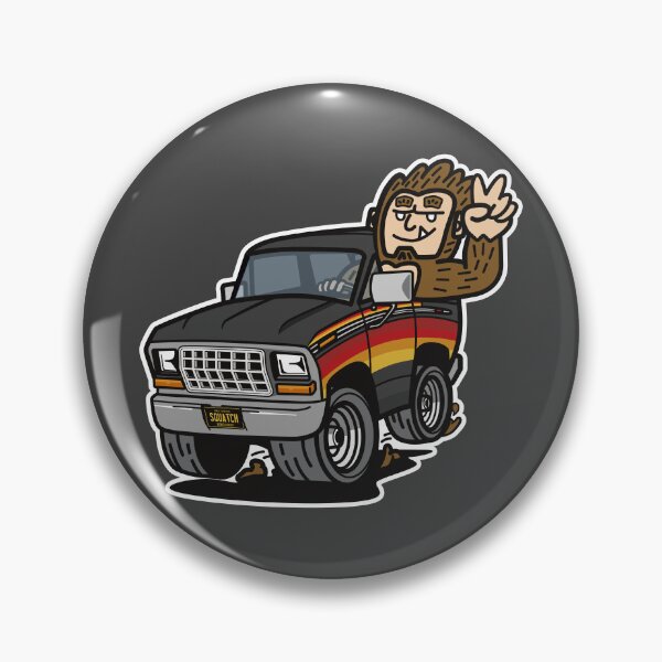 Item preview, Squatch - 2nd Generation Bronco (Free Wheeling - Dark) designed and sold by Justin Ellis.