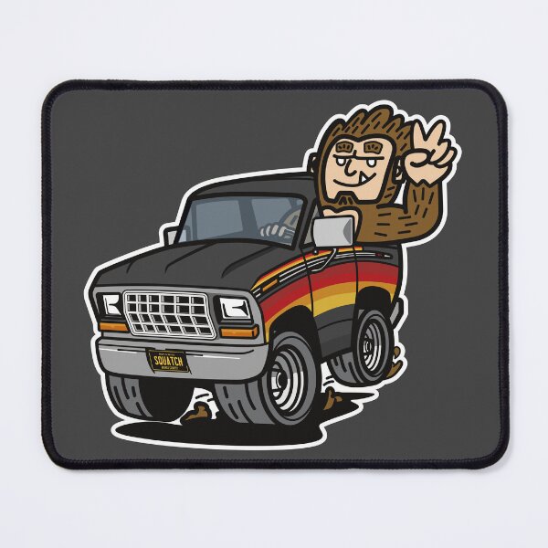Item preview, Squatch - 2nd Generation Bronco (Free Wheeling - Dark) designed and sold by Justin Ellis.