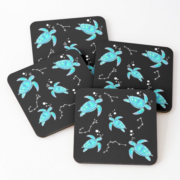 Item preview, turtle pattern in constellation designed and sold by over-linea1312.