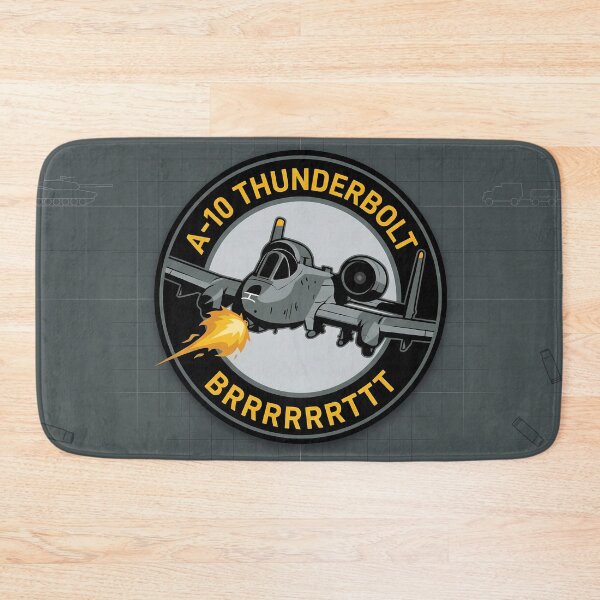 Item preview, A-10 Thunderbolt II Brrrrrrttt Tactical Military Jet designed and sold by ArtDreams92.