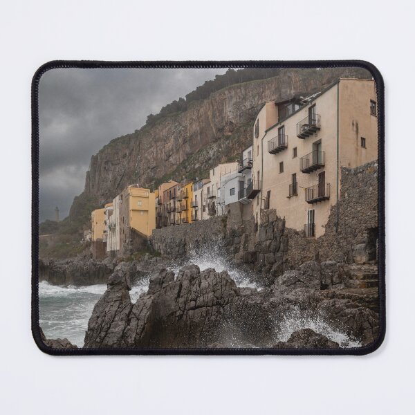Item preview, Stormy Cefalù – Dramatic Sicilian Coastline designed and sold by Zdrojewski.