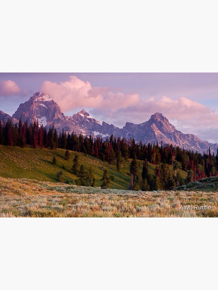 The Grand, Teewinot, and Mt. Owen... the Tetons by annruttle