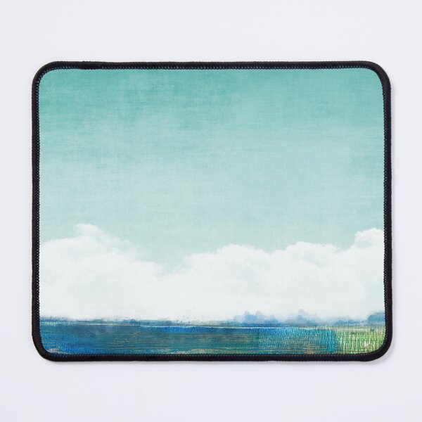 Item preview, Aqua Horizon Clouds designed and sold by Skyline-Art-Inc.