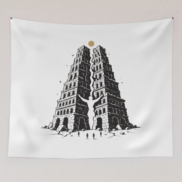 Item preview, Babel Divided designed and sold by MugnificentShop.