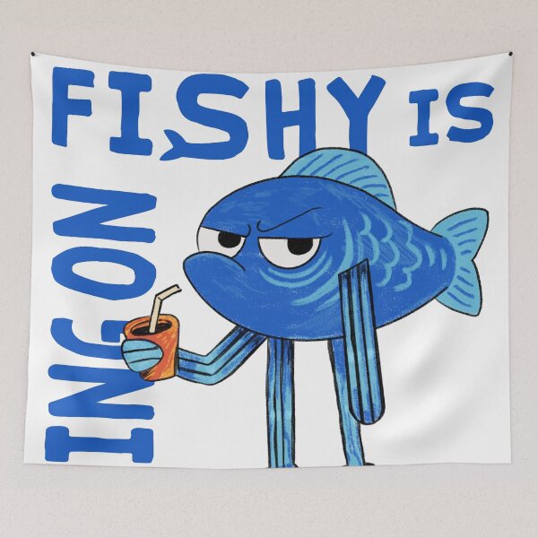 Item preview, Something fishy is going on designed and sold by by.biancavl.