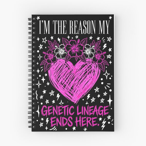 Item preview, Genetic Lineage Ends Here Preppy Heart designed and sold by Aymanejed.