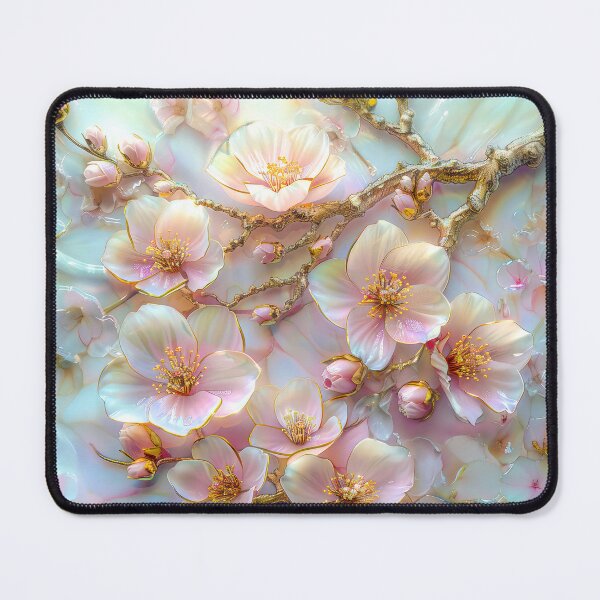Item preview, Cherry Blossom Branch Stained Glass Art designed and sold by MargaretWiktor.