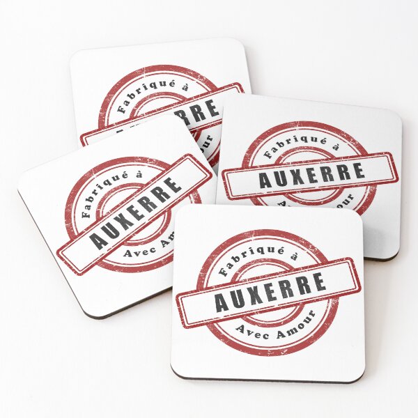 Item preview, Vintage stamp "Made in Auxerre with love" designed and sold by Panneaux et signalisations - NPOITEVIN.