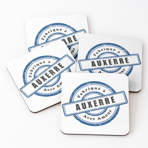 Item preview, Vintage stamp "Made in Auxerre with love" designed and sold by Panneaux et signalisations - NPOITEVIN.