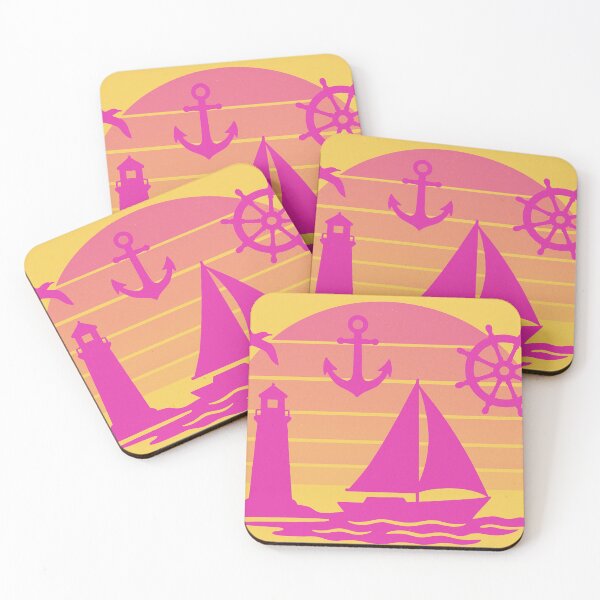 Item preview, Retro Nautical Summer designed and sold by SumSnarky.