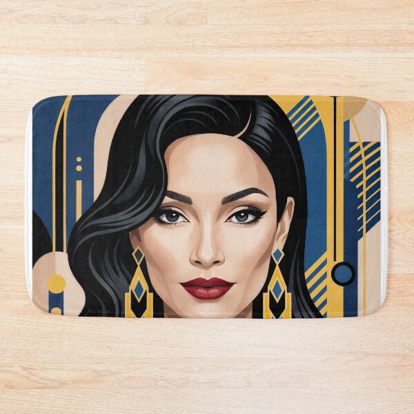 Item preview, Art Deco Muse – Bold Elegance designed and sold by ForeverPrintsOK.