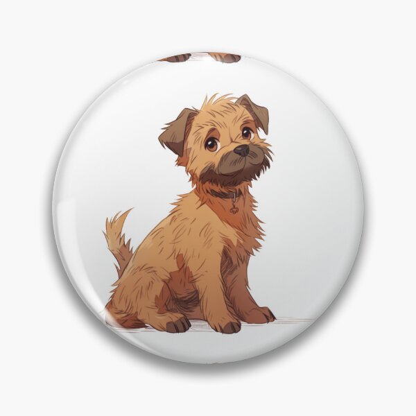 Item preview, Cute Border Terrier designed and sold by MendaciousMina.