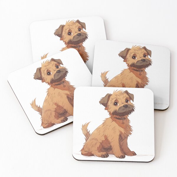 Item preview, Cute Border Terrier designed and sold by MendaciousMina.