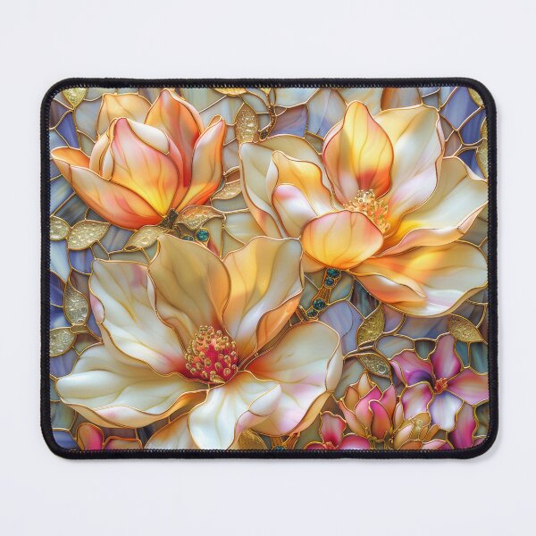 Item preview, Floral Stained Glass Art designed and sold by MargaretWiktor.