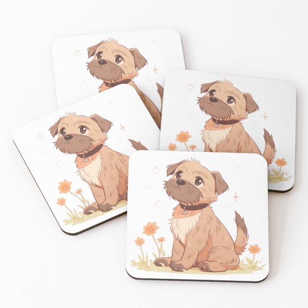 Item preview, Cute Border Terrier designed and sold by MendaciousMina.