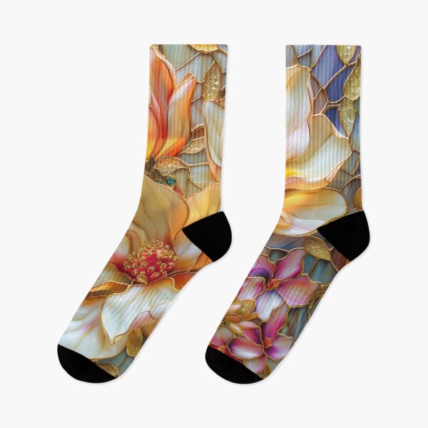 Item preview, Floral Stained Glass Art designed and sold by MargaretWiktor.