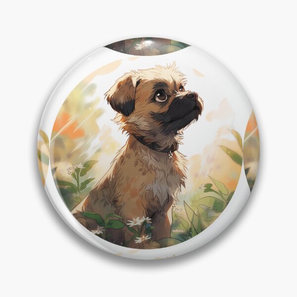 Item preview, Cute Border Terrier designed and sold by MendaciousMina.