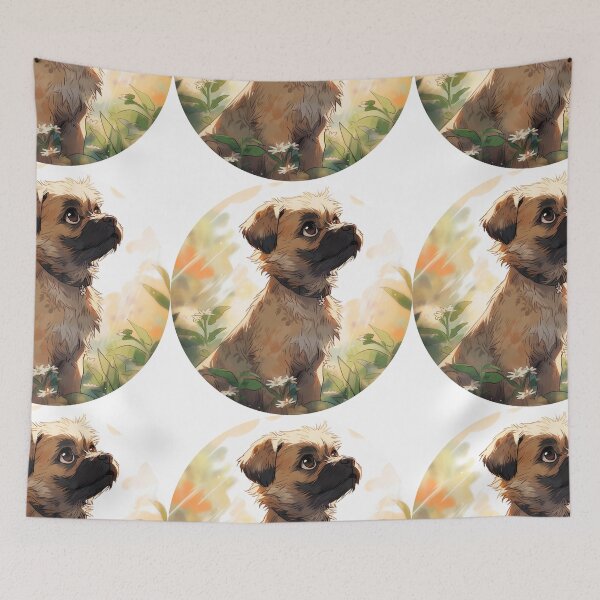 Item preview, Cute Border Terrier designed and sold by MendaciousMina.