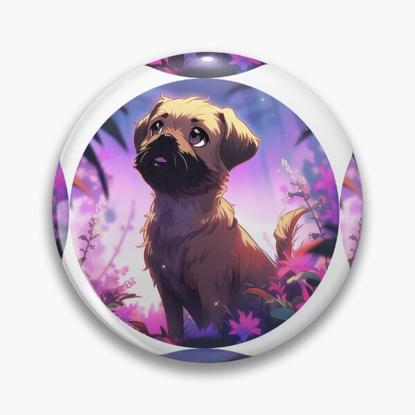Item preview, Cute Border Terrier designed and sold by MendaciousMina.