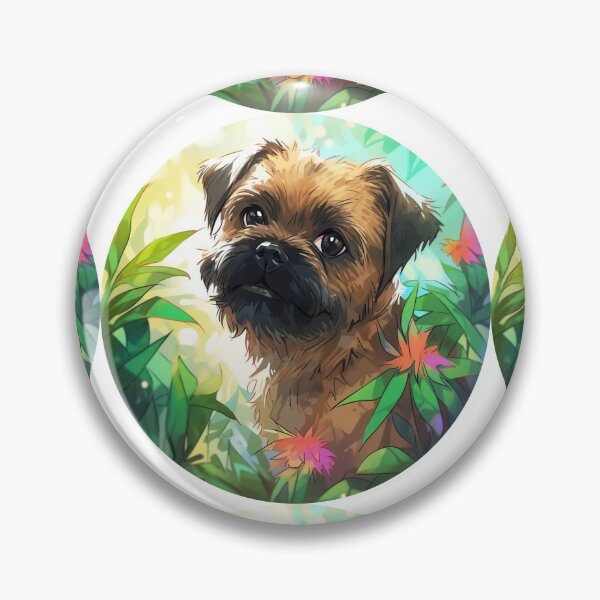 Item preview, Cute Border Terrier designed and sold by MendaciousMina.
