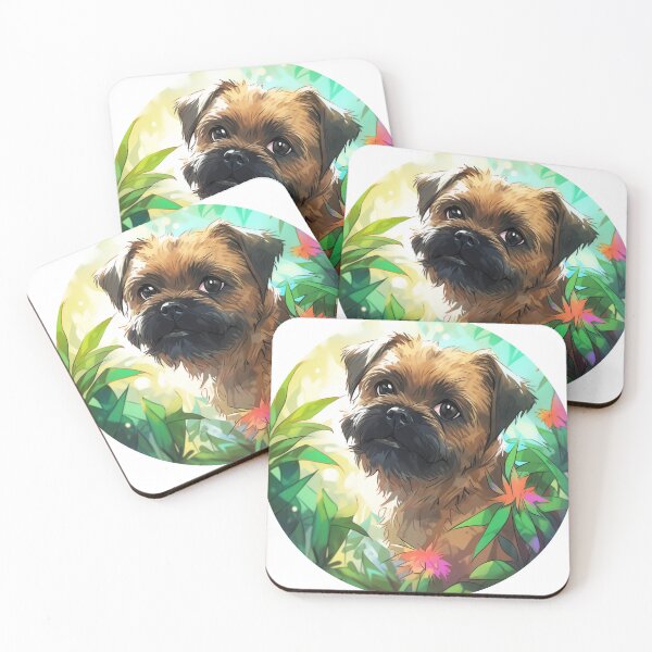 Item preview, Cute Border Terrier designed and sold by MendaciousMina.