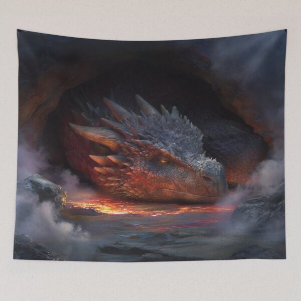 Item preview, Dragon Sleeping In His Cave designed and sold by Rtymer.