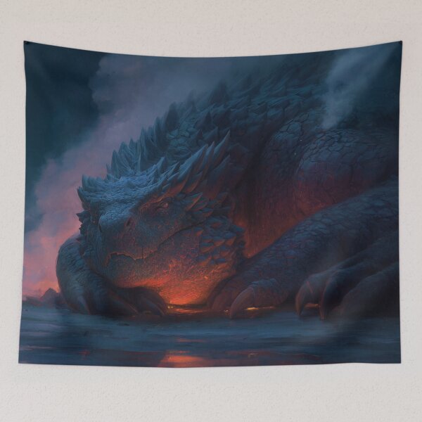 Item preview, Dragon Sleeping In His Cave designed and sold by Rtymer.