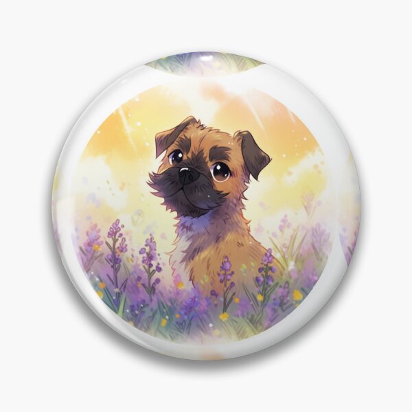 Item preview, Cute Border Terrier designed and sold by MendaciousMina.