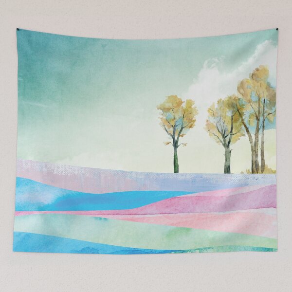 Item preview, Solitary Tree Horizon designed and sold by Skyline-Art-Inc.
