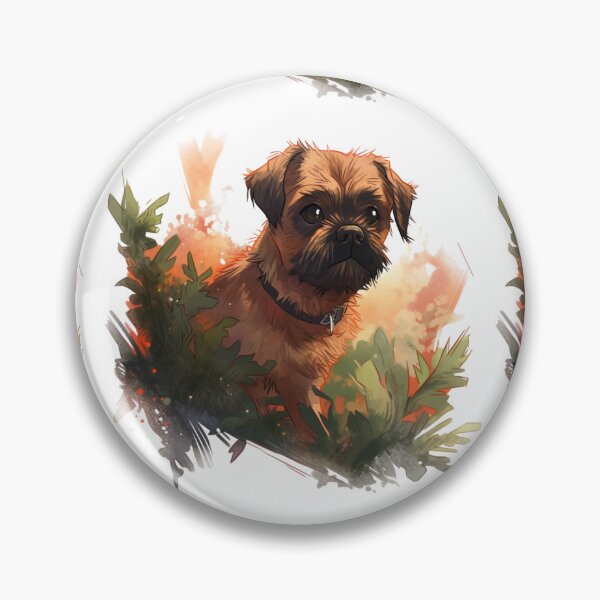 Item preview, Cute Border Terrier designed and sold by MendaciousMina.