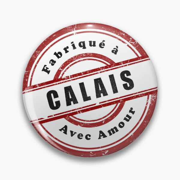 Item preview, Vintage stamp Made in Calais with love designed and sold by Panneaux et signalisations - NPOITEVIN.
