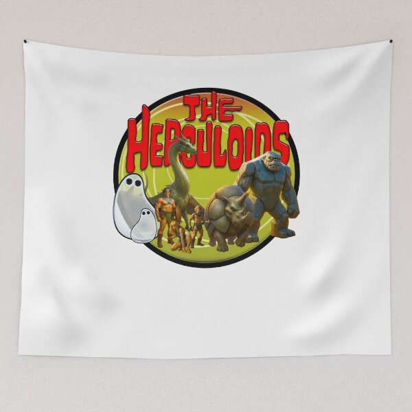 Item preview, The Herculoids designed and sold by Lonesome Dog Art.