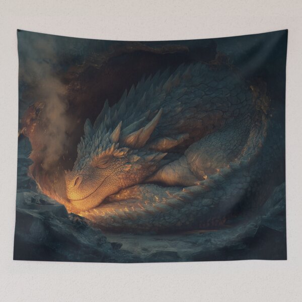 Item preview, Dragon Sleeping In His Cave designed and sold by Rtymer.