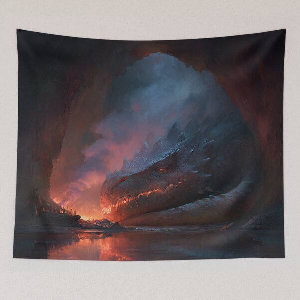 Item preview, Dragon Sleeping In His Cave designed and sold by Rtymer.