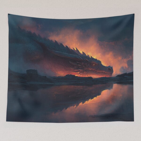 Item preview, Dragon Sleeping In His Cave designed and sold by Rtymer.