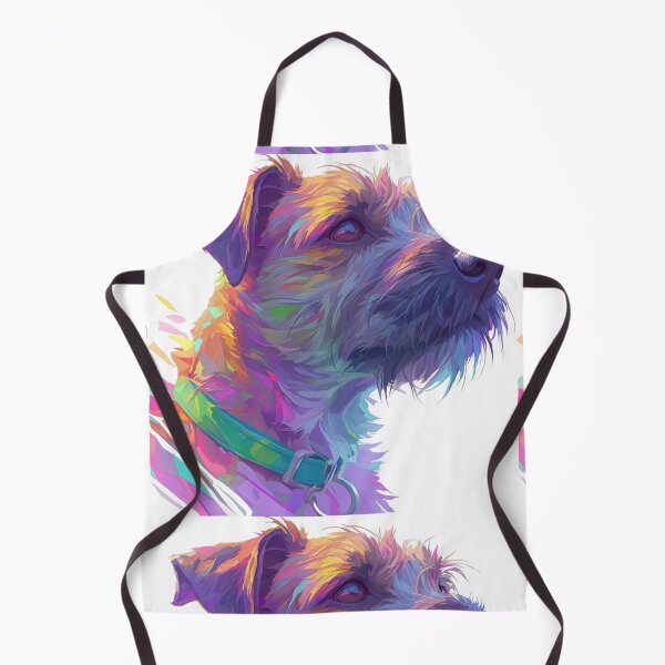 Item preview, Colorful Border Terrier designed and sold by MendaciousMina.