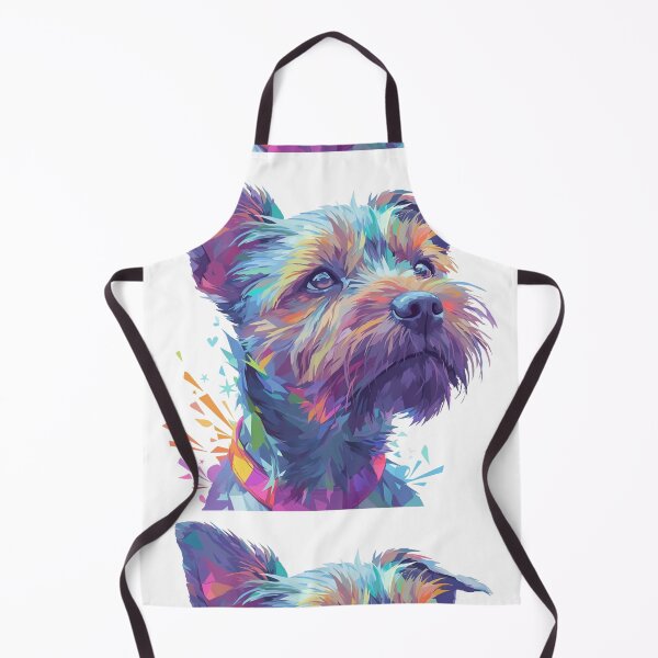 Item preview, Colorful Border Terrier designed and sold by MendaciousMina.
