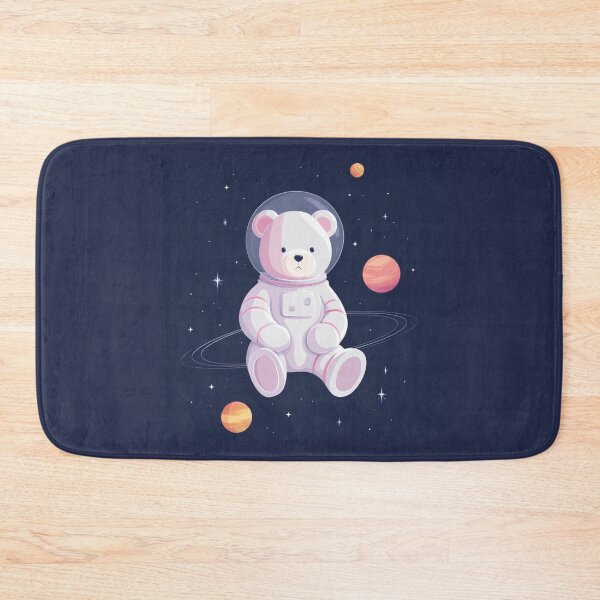 Item preview, Astronaut Teddy Bear designed and sold by bubblyrainbow.