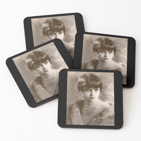 Item preview, ]Louise Brooks vintage sepia photo designed and sold by stevepaint.
