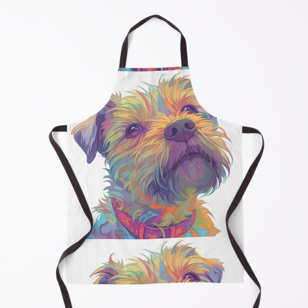 Item preview, Colorful Border Terrier designed and sold by MendaciousMina.