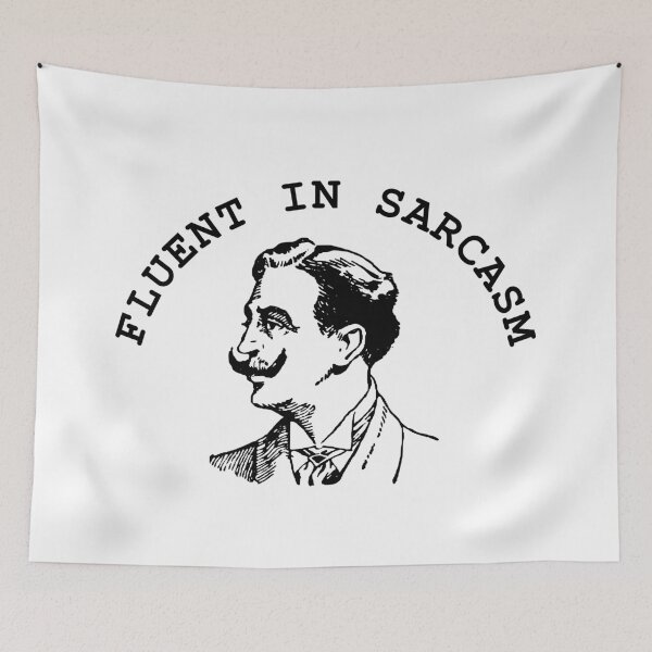 Item preview, Fluent in sarcasm designed and sold by Neko & Co..