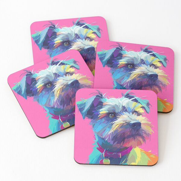 Item preview, Colorful Border Terrier designed and sold by MendaciousMina.