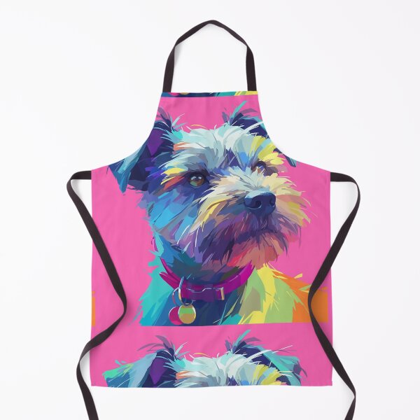 Item preview, Colorful Border Terrier designed and sold by MendaciousMina.